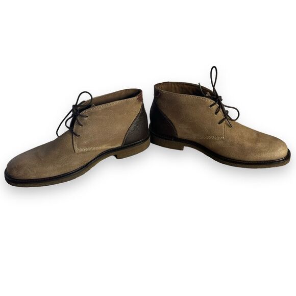 Johnston & Murphy Copeland Chukka Leather Lace Up Boot Shoe Size 8.5 Men's Suede - Picture 2 of 9